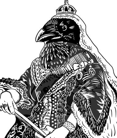 Crow Queen - Alleyway Royalty Series - Digital